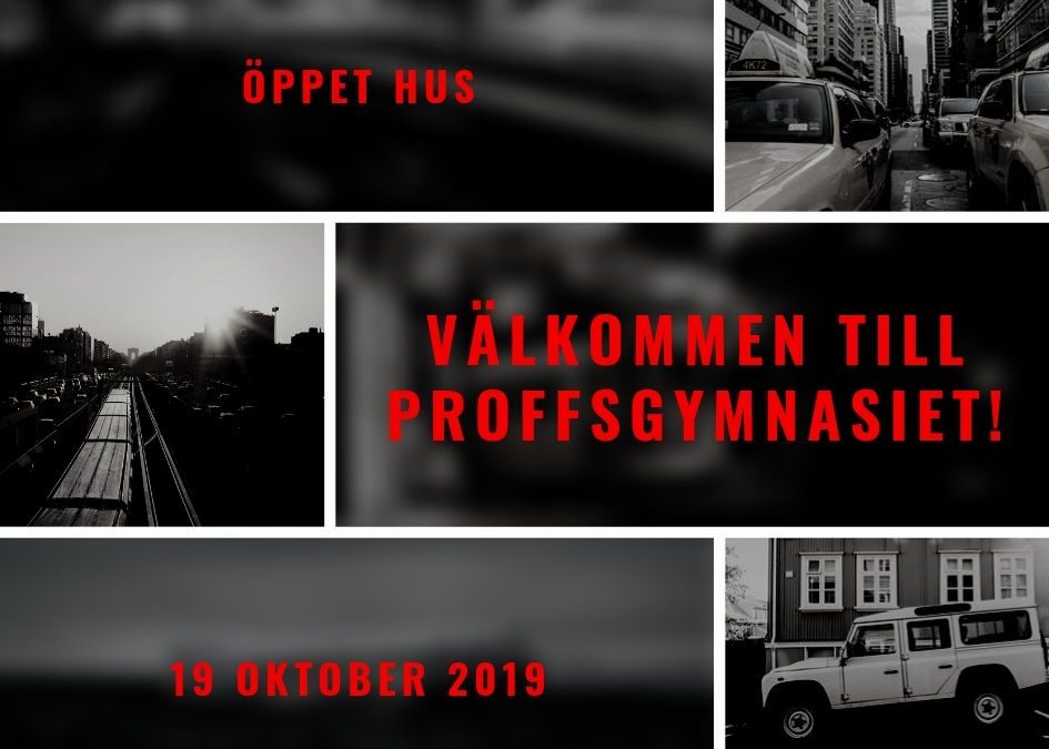 Öppet hus 19/10-2019