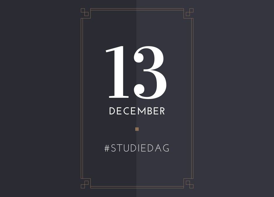 Studiedag 13/12-2019